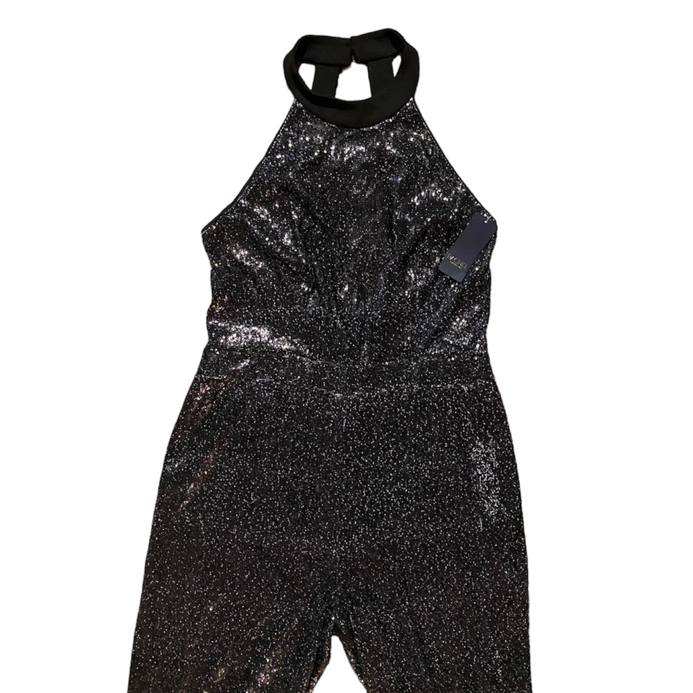 RACHEL ROY - Sequin Jumpsuit - Picture 5 of 7